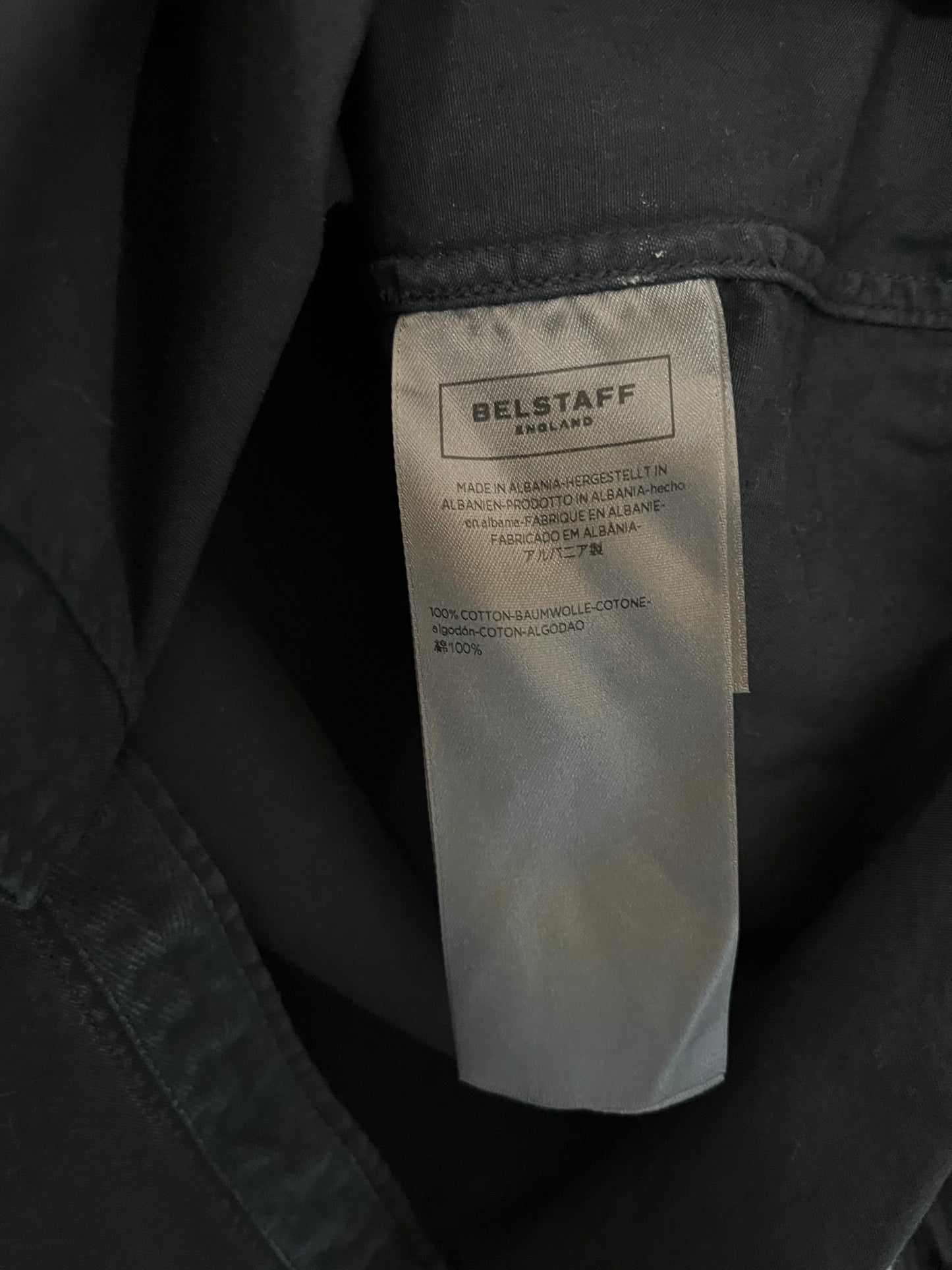 Belstaff shirt size xl in navy