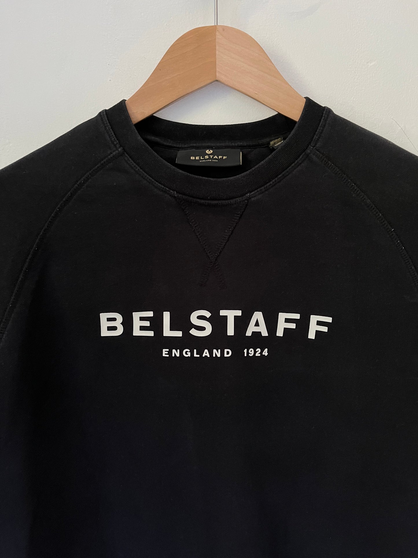 Belstaff sweatshirt size large in black
