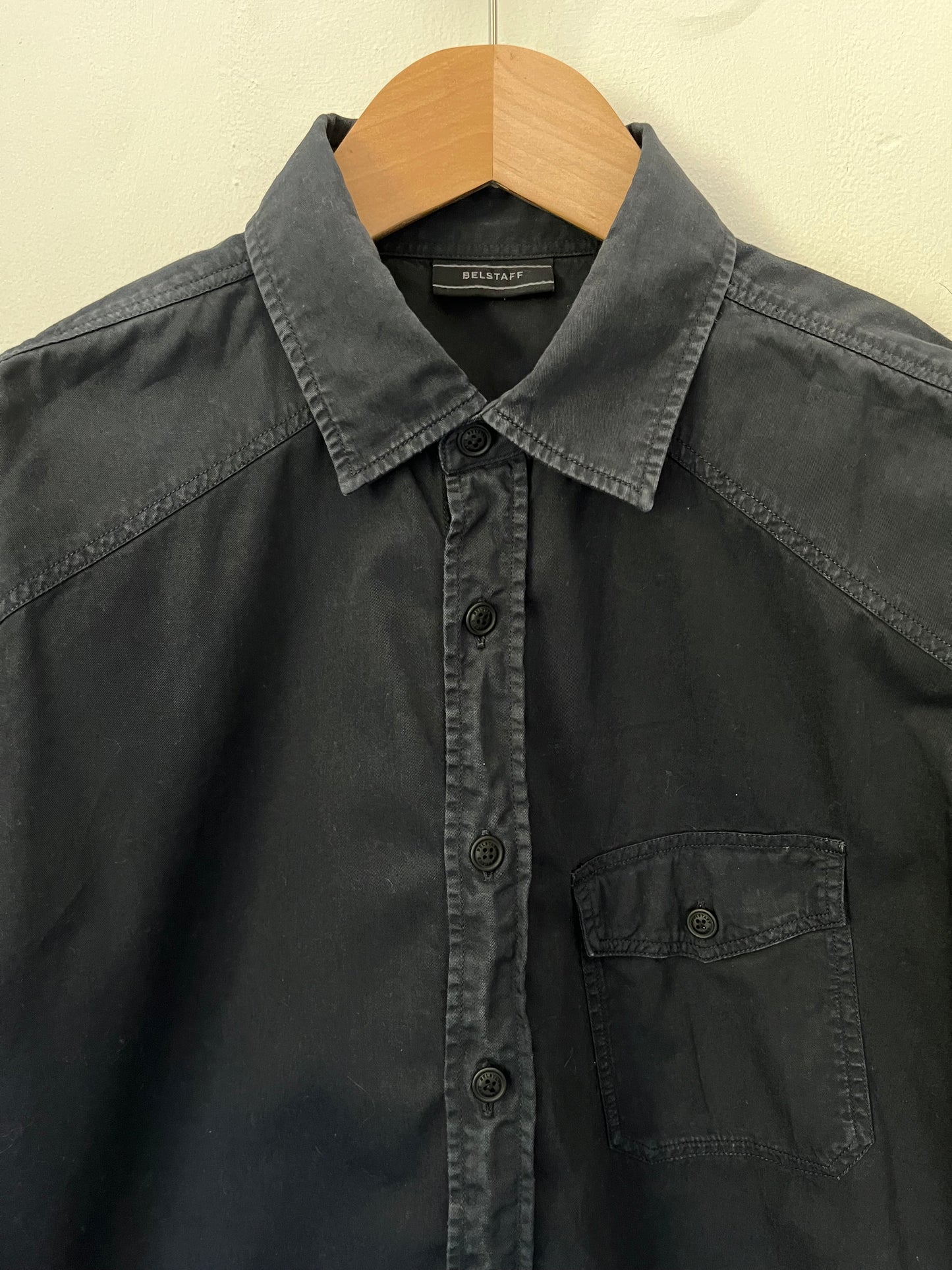 Belstaff shirt size xl in navy